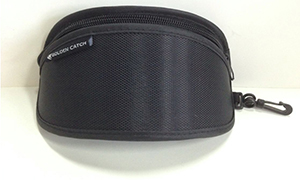 Clip on sunglass case